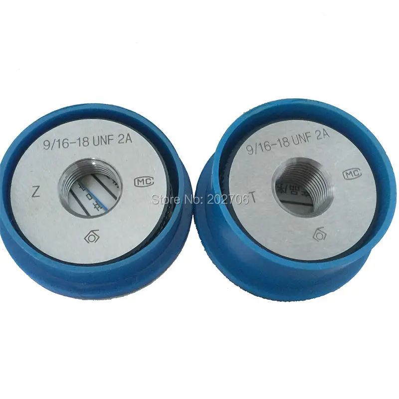 

9/16-18 UNF 2A thread ring gage 2A thread ring gauge Go-No Go Gages 2pcs/set