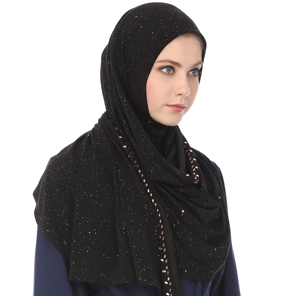 Новое мусульманское длинное платье для девочки лоскутное кружевное платье этнический стиль женское платье