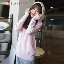 

2018Autumn and winter new star hooded sweater women cashmere sweater loose long-sleeved sweater five-pointed hat hood warm loose