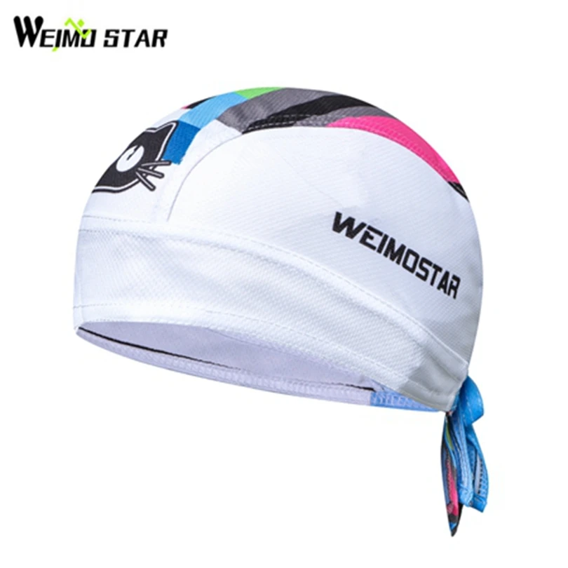 cheap Weimostar Outdoor Cycling Caps Riding bike Team scarf Men Women Ciclismo Head wear Sun UV Hat MTB Bike Bicycle sport scarf cap