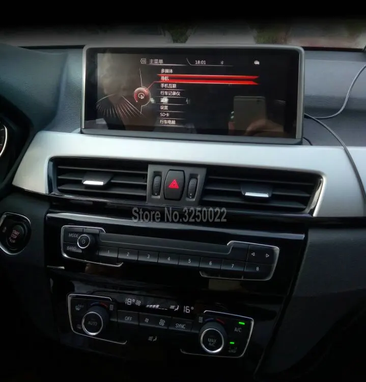 Perfect AISINIMI Android 9.0 PX6 Car Dvd Navi Player FOR For BMW X1 F48 (2016-2017) Original NBT System audio gps stereo auto all in one 30