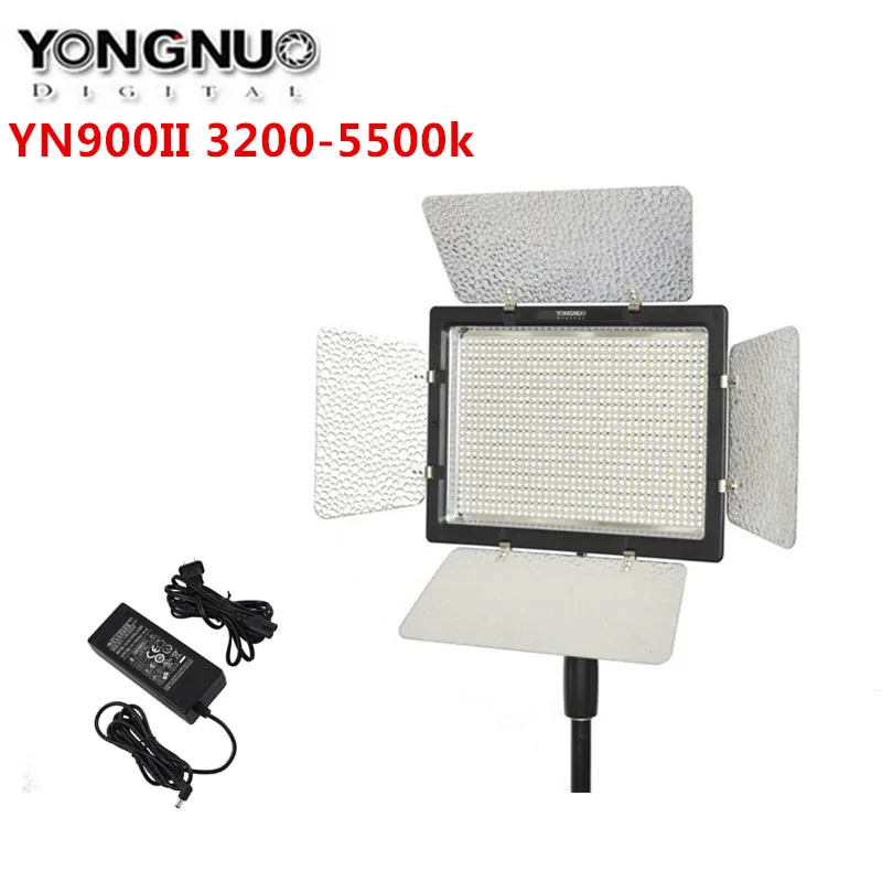 YONGNUO yn900 высокий CRI 3200-5500 К видео светодиодный Панель Дистанционное управление по