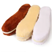 Горячая Распродажа, размер 35-45, синтетическая стелька из шерсти, теплые и мягкие и удобные зимние теплые стельки для мужчин и женщин