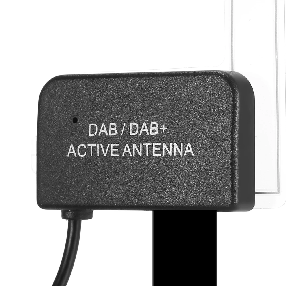 DAB/DAB + 301 SMB Автомобильная цифровая активная антенна для радио ТВ приемник коробка