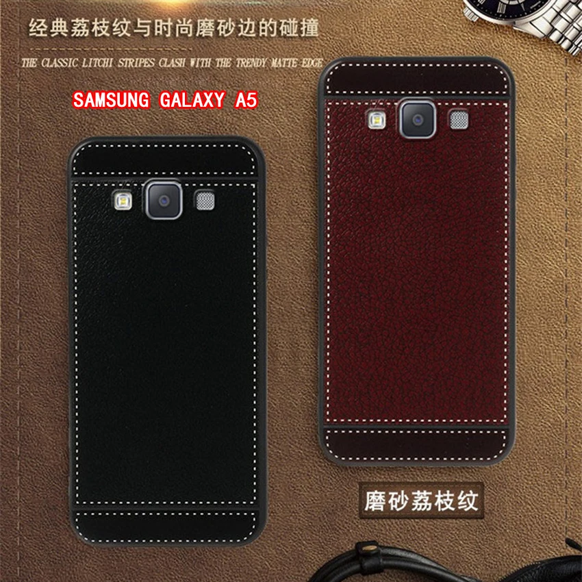Чехол для Samsung galaxy A5 Duos A5000 SM Funda 5 0 &quot мягкий черный силиконовый чехол A500 F A500F