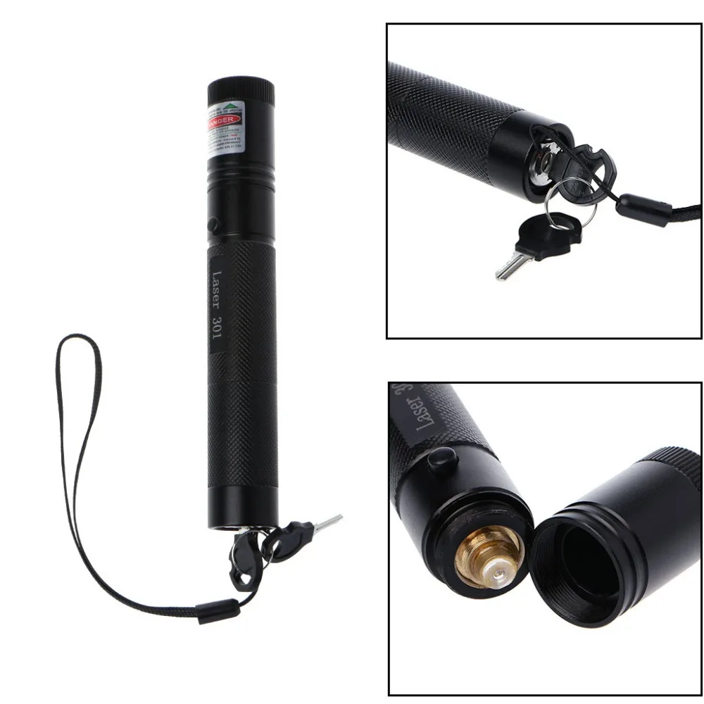 

Military 5mW 532nm 301 Green Laser Pointer Pen Lazer Light Beam Burn