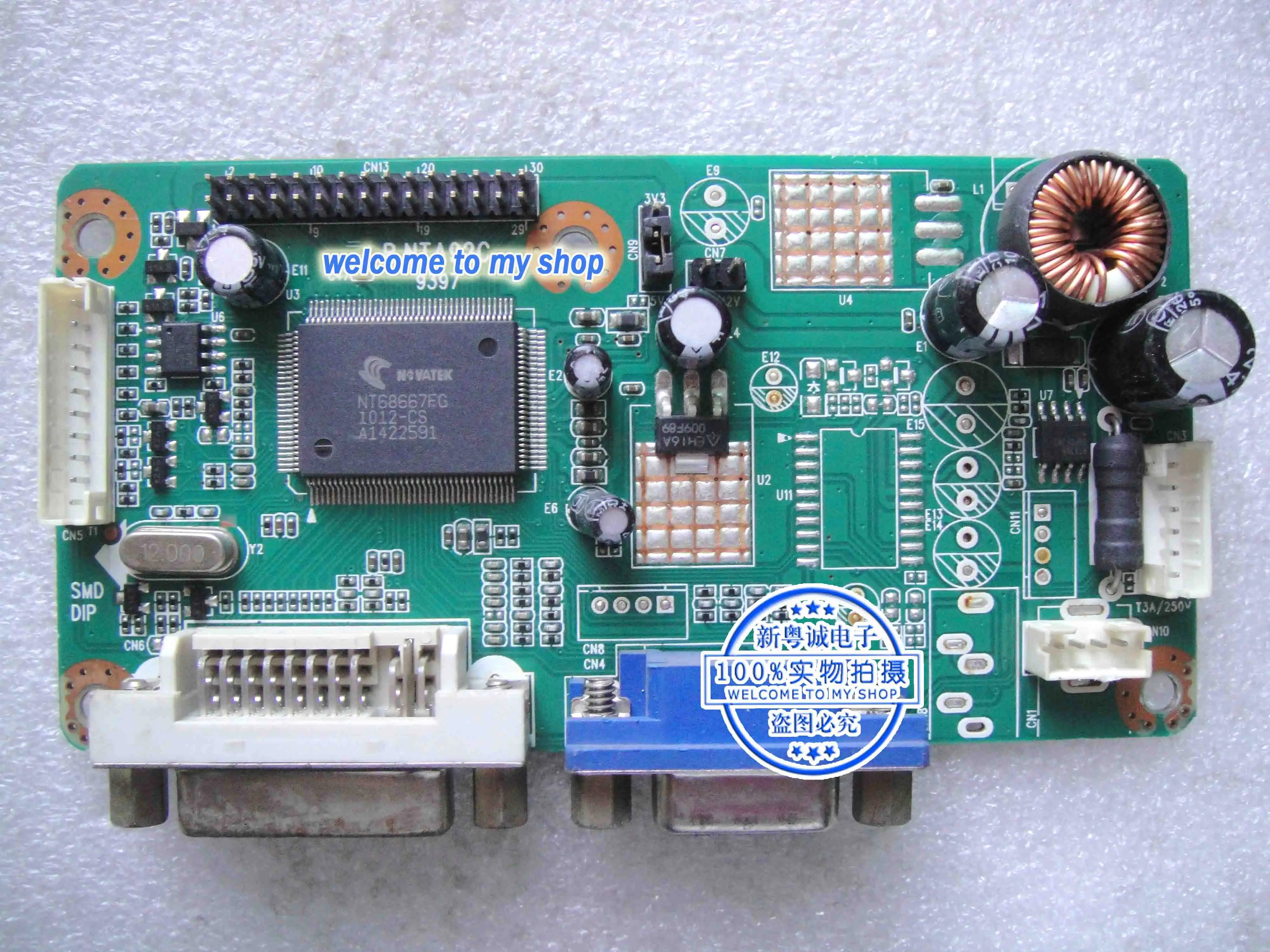 Leroy 17 inch 64 inch LCD display driver board B.NTA92C dual interface