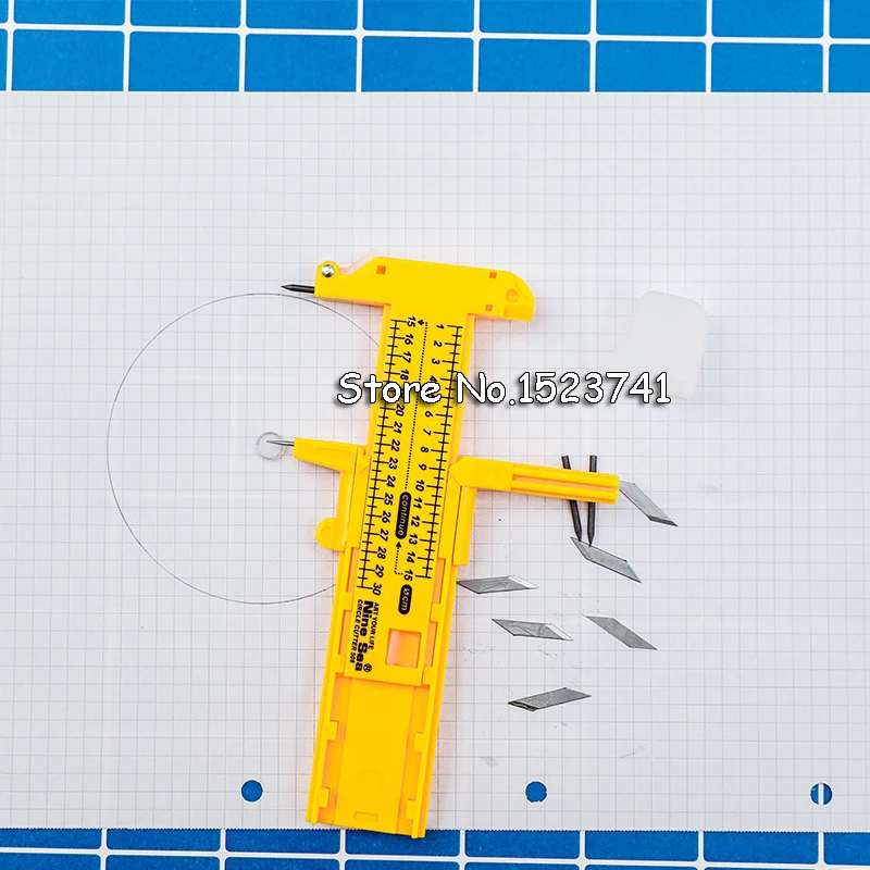 Девять морских компасов круглый резак бумажный триммер Циркулярный режущий инструмент 1 см-30 см