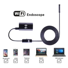 HD 8mm Lens Waterproof PC Android Endoscope Camera with 5m Cable Handheld Inspection Borescope Car for Android Phone PC Tablet