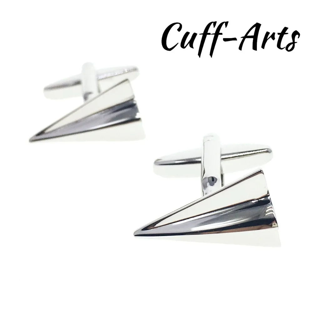 

Cufflinks for Mens Paper Airplane Cufflinks Shirt Cufflinks Tie Clip Gifts for Men Mancuernas by Cuffarts C10235