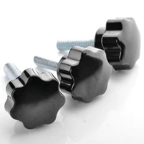 M4x(6/8/10/12/15/20/25/30/35/40/45/50mm) Bakelite Star Head Screw Handle Plastic Adjustable Knob
