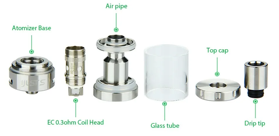 S vs Stop118 Hot Drag Battery Coil Last Vape Minifit/ 2/ Pen 4ml Kit Nano discount Tank 3000mAh Eleaf & ECL 0.18ohm iJust with 4 S vs Stop118 Hot 4