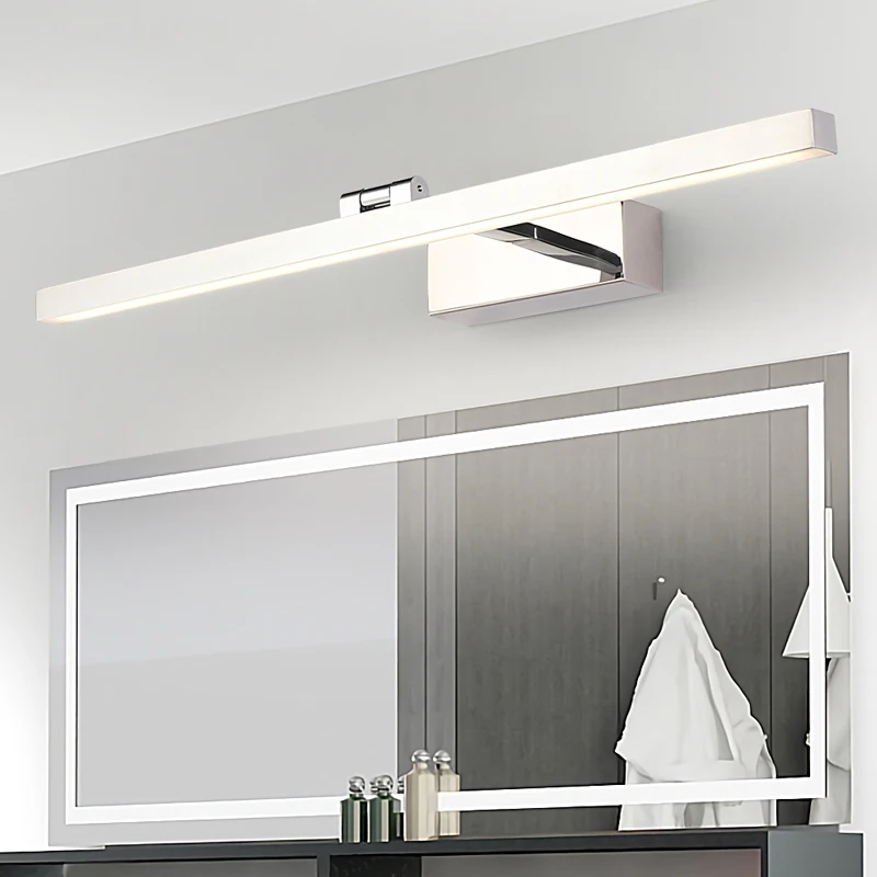 

Modern Led bathroom vanity Mirror Wall Light Mounted Industrial Cabinet bedroom Bedside Lamp makeup Wall Lamp Light Fixtures