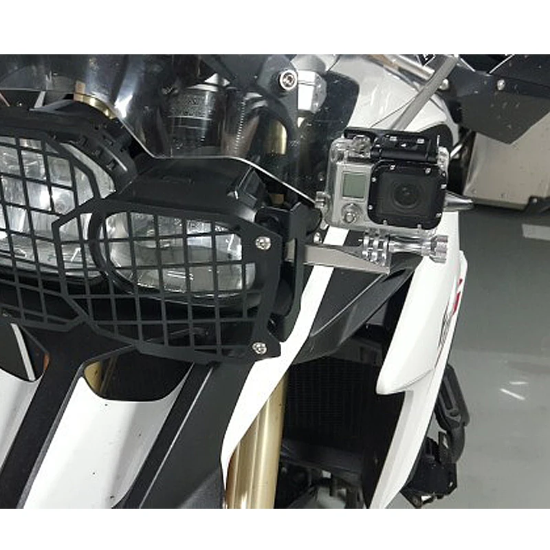 KEMiMOTO для BMW F800GS передний левый кронштейн для Go Pro Dash камеры для BMW F650GS F700GS F800 GS 2013- Запчасти для мотоциклов