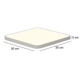 

LED Acrylic Ceiling Light Super Thin Bedroom Balcony Lamps Aluminum Frame Light MJJ88