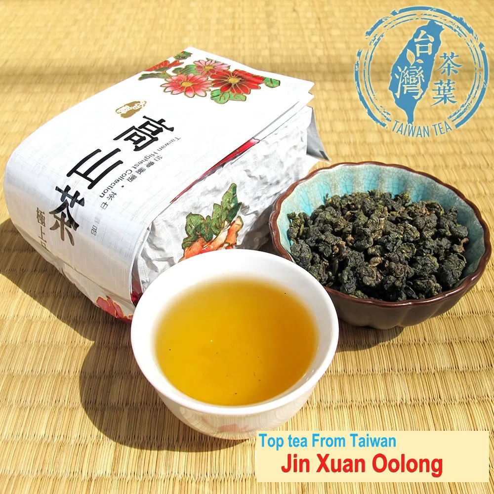 

Free shipping 150g Tai Wan Oolong Light Baked Hand Pick Taiwan Jin Xuan Oolong Organic High Moutain Tea