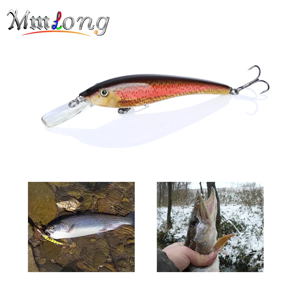 Mmlong 90 мм гольян Рыболовная Приманка Crankbait MH02B 5,7 г бионическая жесткая рыболовная приманка Swimbait 5 цветов рыболовные воблер снасти приманки