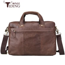 Crazy Horse кожаный мужской портфель сумки для ноутбука Мужская сумка винтажная Мужская сумка из натуральной кожи коричневые мужские портфели бренд