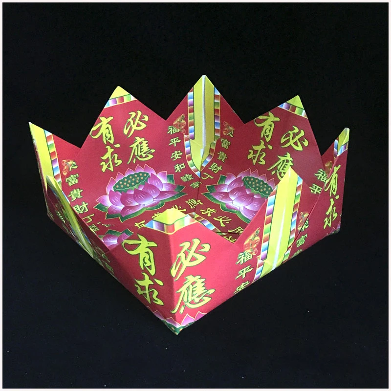 

WHOLESALE Lotus Gold Basin Buddha Joss Paper20 Pieces Per Carton Burned In Traditional Deity Or Ancestor Worship