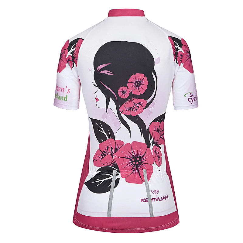 KEYIYUAN cycling short sleeves ladies spring and summer quick drying breathable clothes mountain bike outdoor jerseys