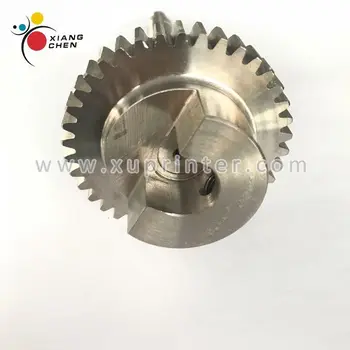 

2 M2.030.510 SM74 PM74 Cushioning Roller Gear Spindle SM74 PM74 Machine Water Roller 38 Teeth For Heidelberg