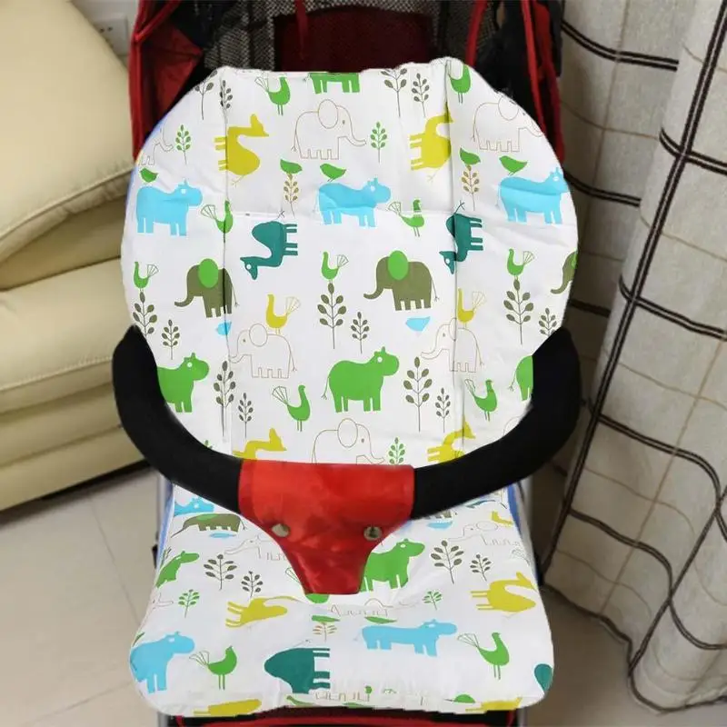 Baby Stroller Seat Cushion Pram Mattress Thick Cover for Cart Dining