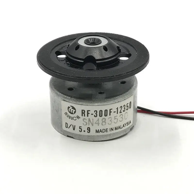 

MABUCHI RF-300F-12350 DC 3V-6V 5.9V Micro Mini Tray Spindle 24mm Round DC Motor for Car CD VCD DVD Player