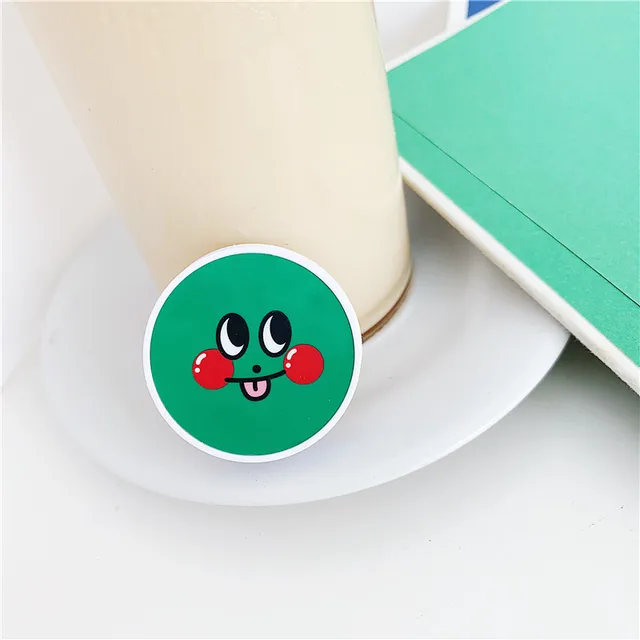 Cute smiley face Folding stand For Mobile phone Holder for iPhone X 8 7