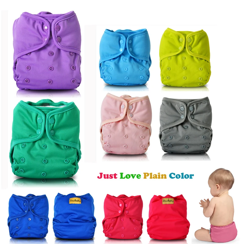 JinoBaby couche lavable cloth nappies diapers one size fits for newborn
