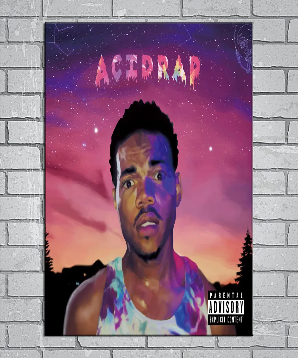 N1056 Chance the Rapper Acid Rap Light Canvas Custom Poster Wall Decor