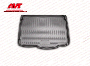 

Trunk mats for Opel Corsa D 2006-2014 hatchback 1 pcs rubber rugs non slip rubber interior car styling accessories