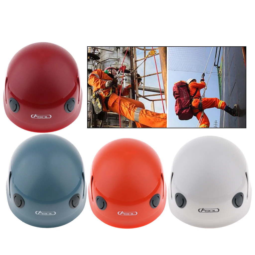 

Safety Helmet Head Protection Hard Hat for Rock Climbing Tree Arborist Abseiling Construction Rappelling Rescue