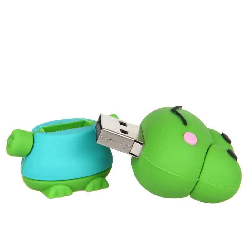 Usb флэш-накопитель подарки лягушка животное мультяшный флеш-накопитель 2 ГБ 4 ГБ 8 ГБ Флешка карта памяти u диск