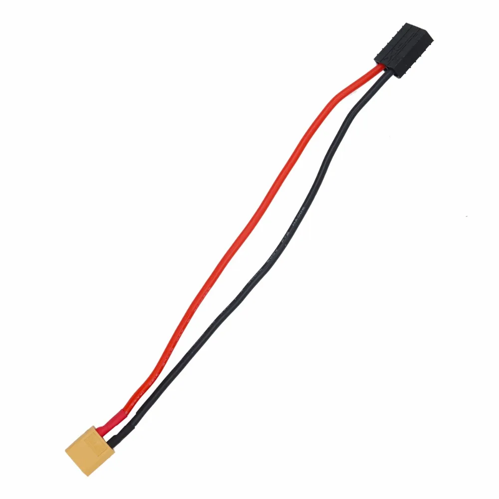 Мужской XT60 XT 60 разъем к гнезду адаптер TRX 14AWG силиконовый соединительный провод