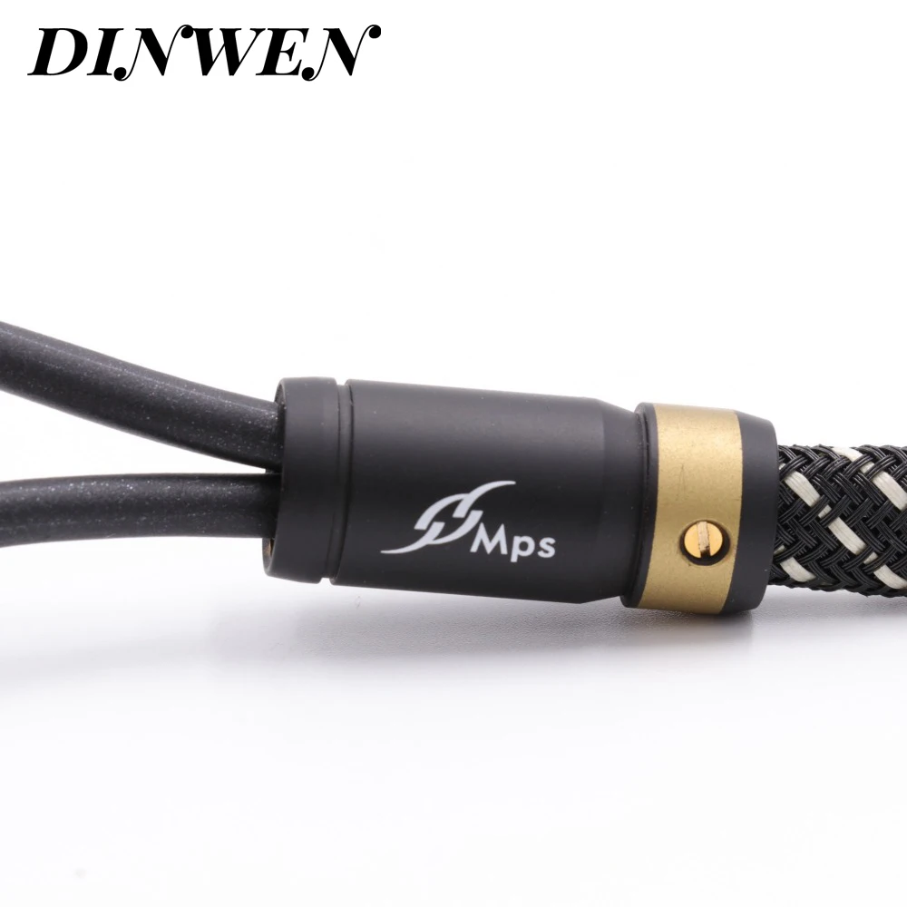 Кабель для наушников MPS 99.9999% 6N OCC OCCS улучшенный провод HD700 Hifi Audio 3 5 мм штекер до 2 Y