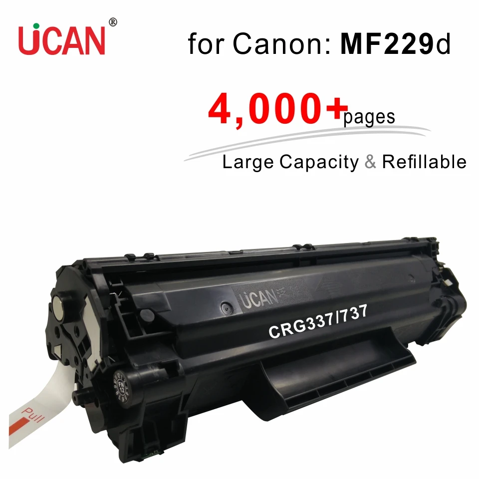 

4000 pages Large Capacity 337 737 Cartridge for Canon MF229dw MF221d MF222dw MF223d MF224dw MF226dn MF227dw Printer