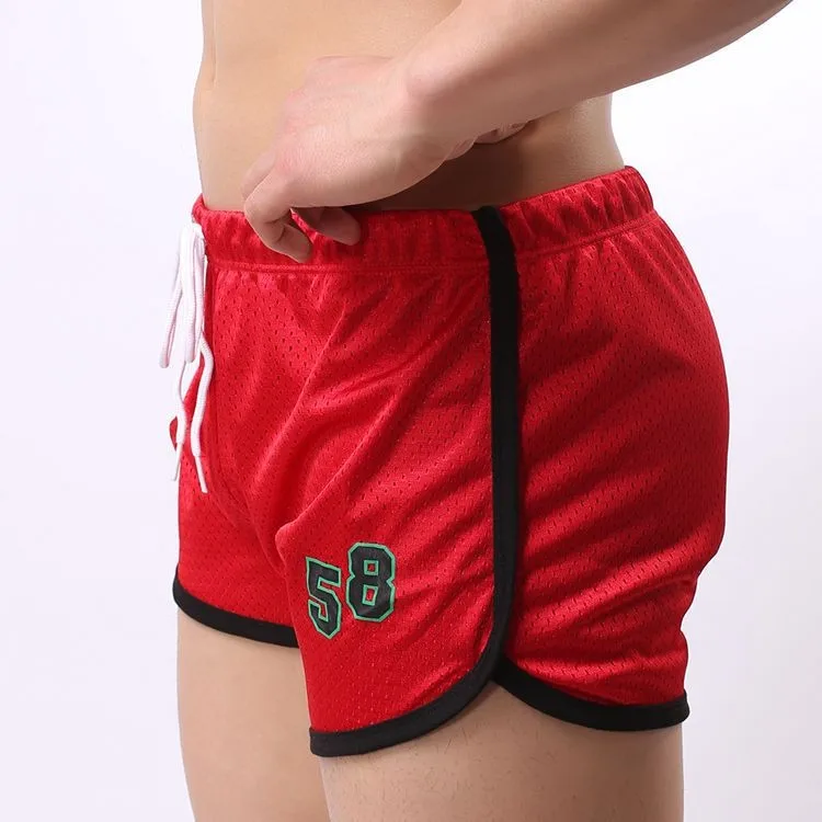 Мужские спортивные баскетбольные теннисные шорты с сеткой, пляжные шорты, мужские шорты для серфинга, тренировочные брюки для бега