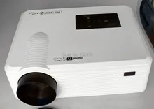 260 Inch Big Screen Mini Led Projecteur Portable With hdmi usb vga tv Media Tuner Support 1080p 3D 2400 Lumen 3.3kg