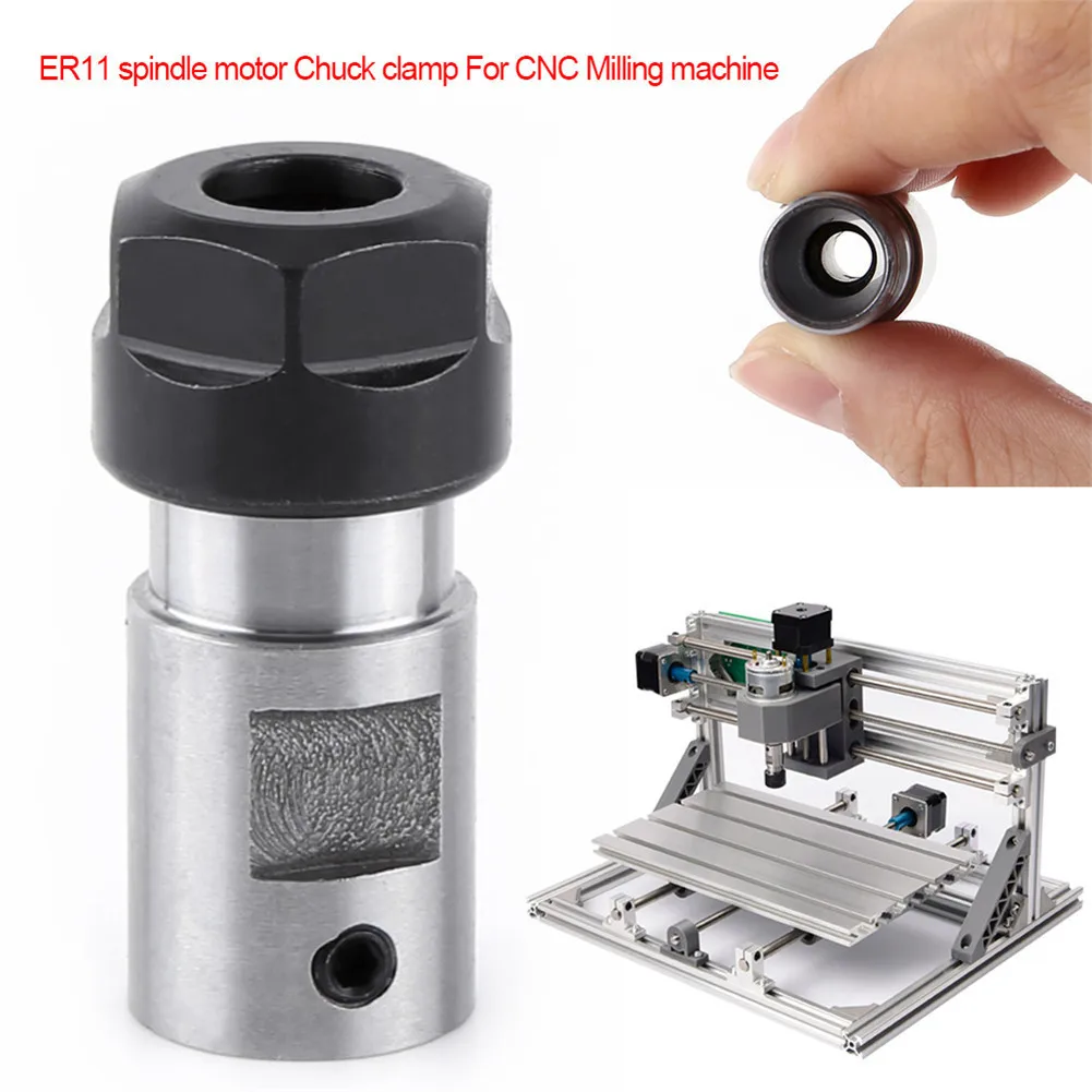 ER11 5mm Collet Chuck Motor Shaft Holder Spindle Lathe Collet Extension