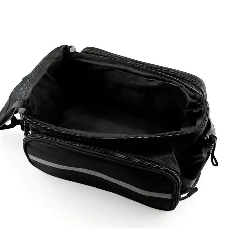 Cycling Bike Bicycle Rear Tail Seat Pannier Bag Pouch Rack Trunk Travel Shoulder