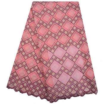 

High Quality Swiss Voile Lace 2018 African Voile Swiss Lace Fabric African Swiss Cotton Voile Lace Fabric For Party Dress 1213