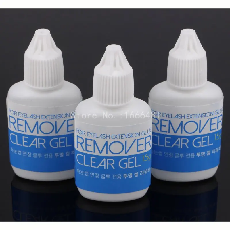 

3Pcs Hot Sell Wholesale Gel Remover For Eyelash from Korea 15ml