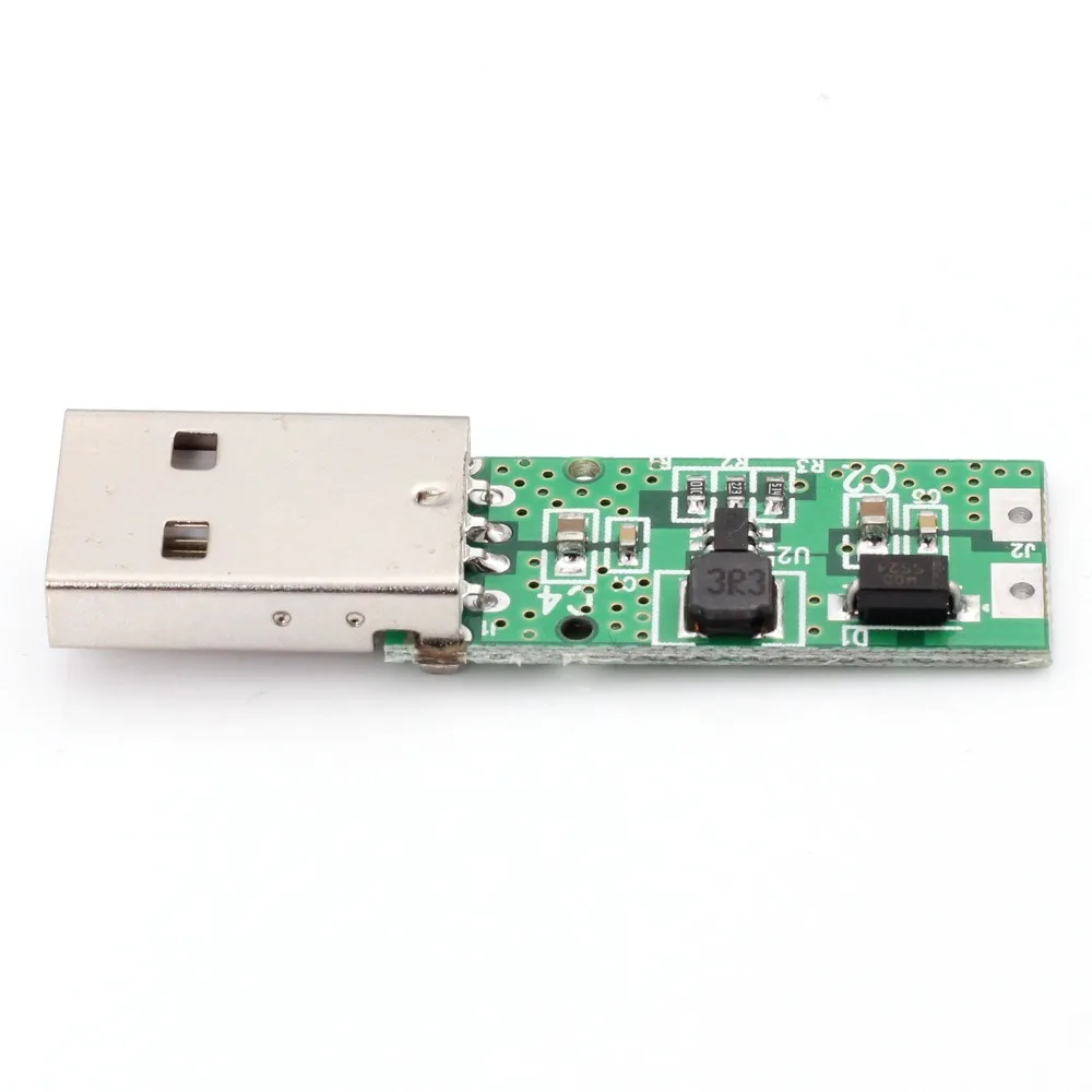 2 шт. DC USB Повышающий Модуль питания повышающий преобразователь 5 Вт 5В до 12В плата