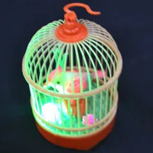 Звучащие Необычные пластиковые детские электрические игрушки Моделирование зондирования управления звуком птицы электронная птица движущийся Попугай Игрушка