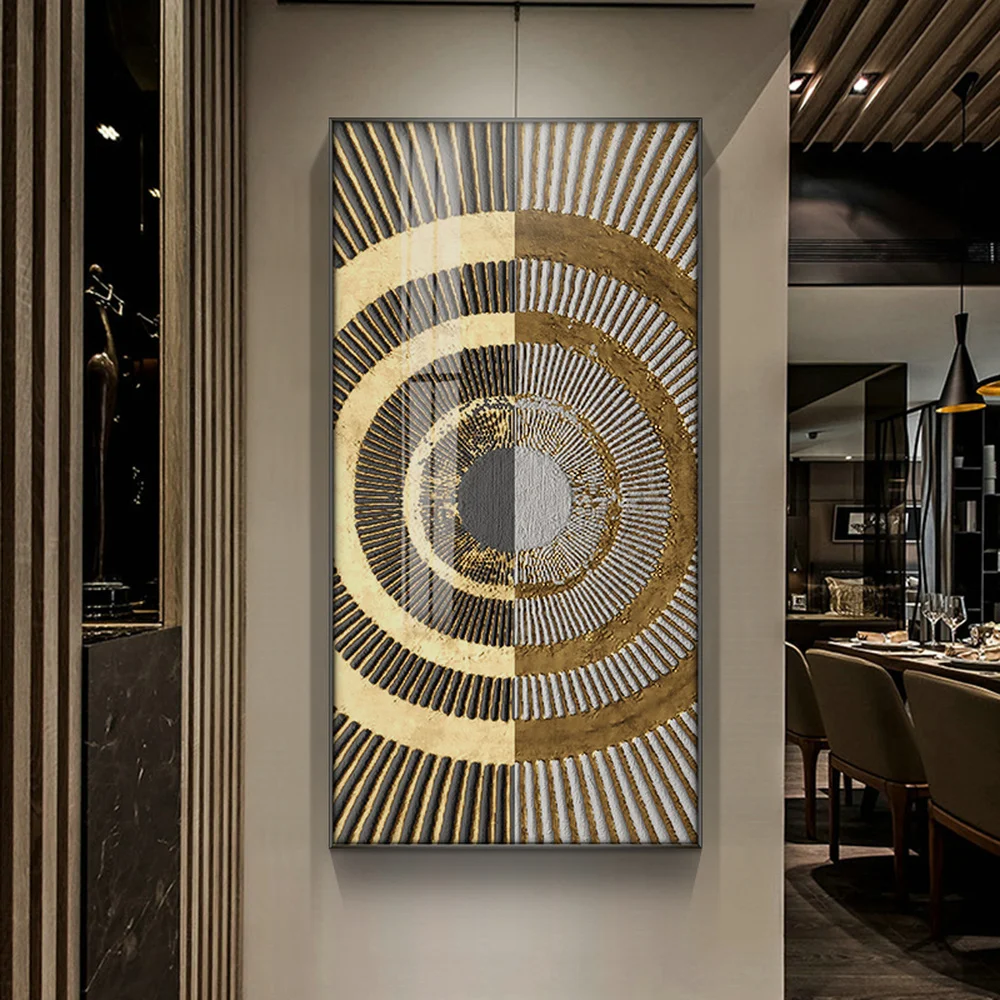 

Abstract Modern Canvas Painting Gold Prints Painting Art Wall Pictures Bedroom Decorative Painting Living Room Unframed Poster