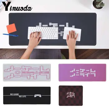 

Yinuoda 2018 New no game no life logo Laptop Computer Mousepad Rubber PC Computer Gaming mousepad