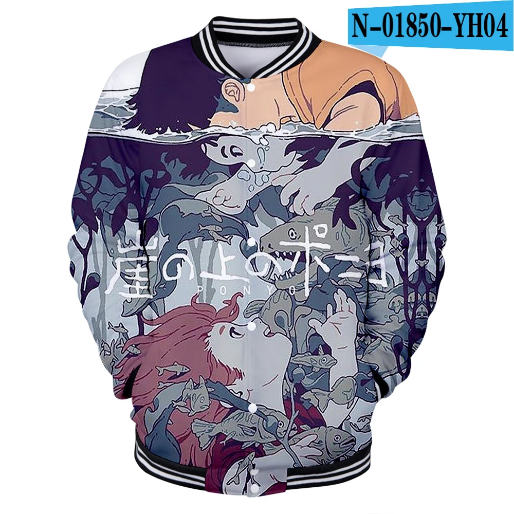 Ponyo On The Cliff 3D куртка мужская эксклюзивная модная зимняя куртка мужская популярная новая стильная повседневная 3D куртка одежда XXS-4XL - Цвет: N01850