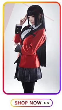 Популярные крутые костюмы для косплея, аниме Kakegurui Yumeko Jabami, японская школьная форма для девочек, полный комплект, куртка+ рубашка+ юбка+ чулки+ галстук