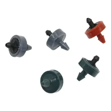 200 pces 2l 4l 8l pressão compensar emissor regulador de compensação de pressão automática irrigação do jardim fluxo constante dripper