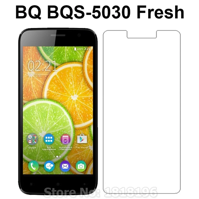 Закаленное стекло для BQ BQS 5030 Fresh взрывозащищенный чехол смартфона передняя ЖК